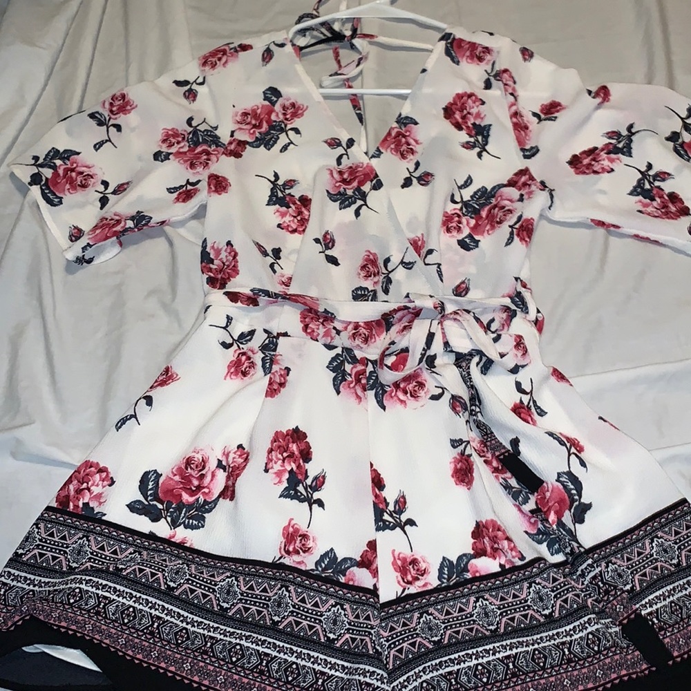 Floral romper